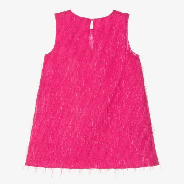 agatha ruiz de la prada girls pink sequin heart dress 550492 1